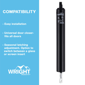 Wright Products mounting hardware included simplifies DIY installation.