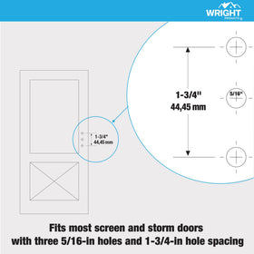Wright Products reliable latch operation for daily door use