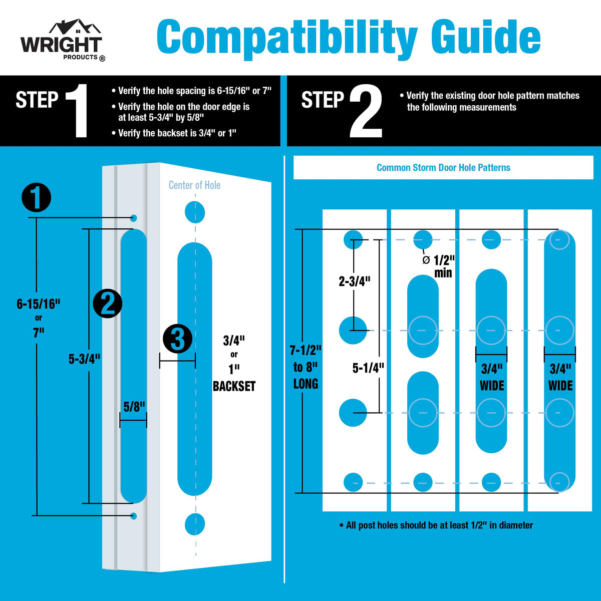 Wright Products Serenade adjustable backset enables flexible installation options.