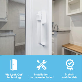 Wright Products three-hole installation pattern for quick mounting