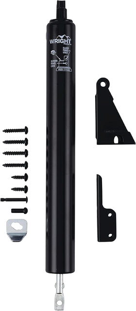 Wright Products V1020BL door closer installed on an out-swinging door for smooth operation