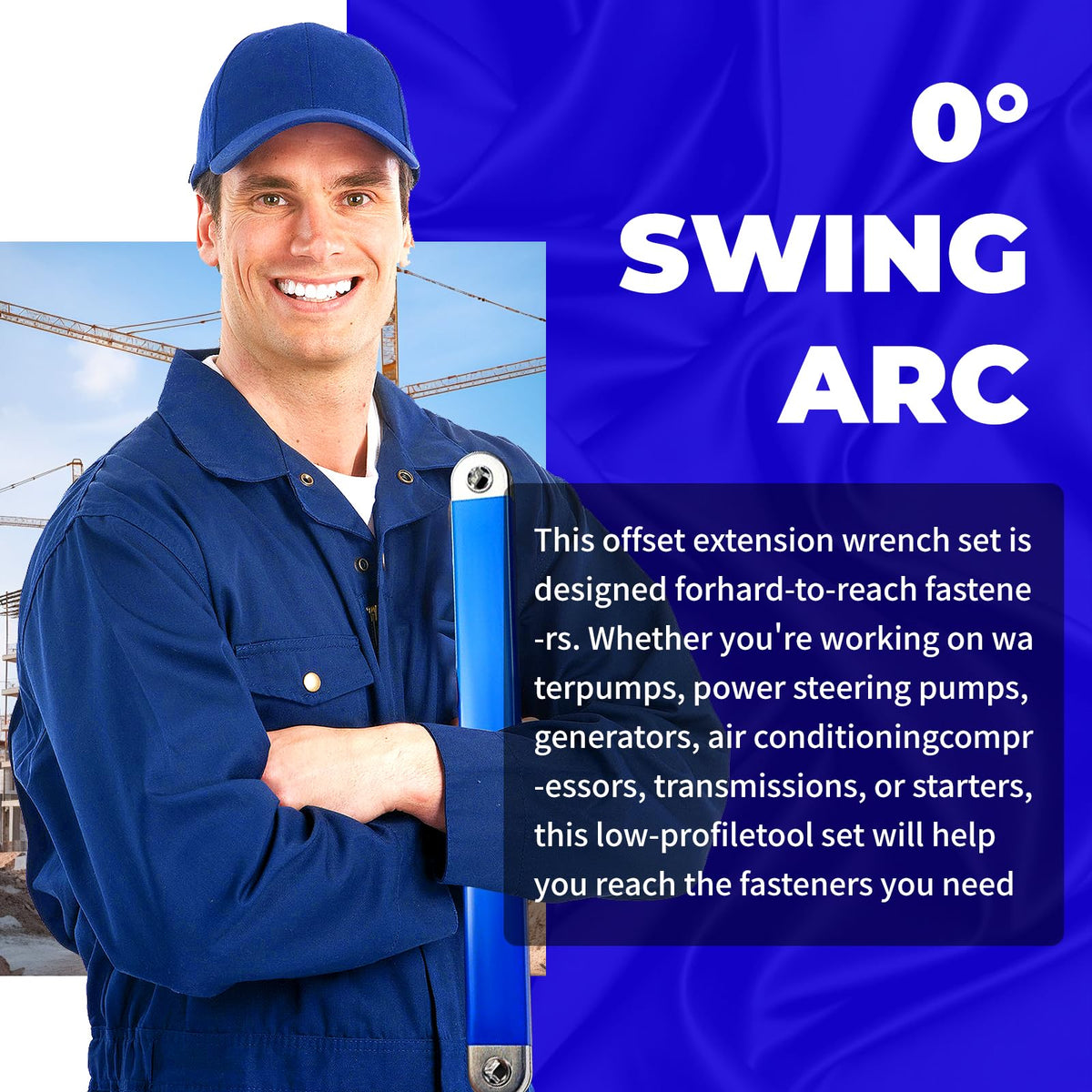 wrjpigf Pro extension wrench with adapters ready for socket versatility.