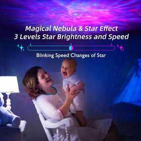 WSKVEZZA Bedtime ambience nebula light creates calm nights