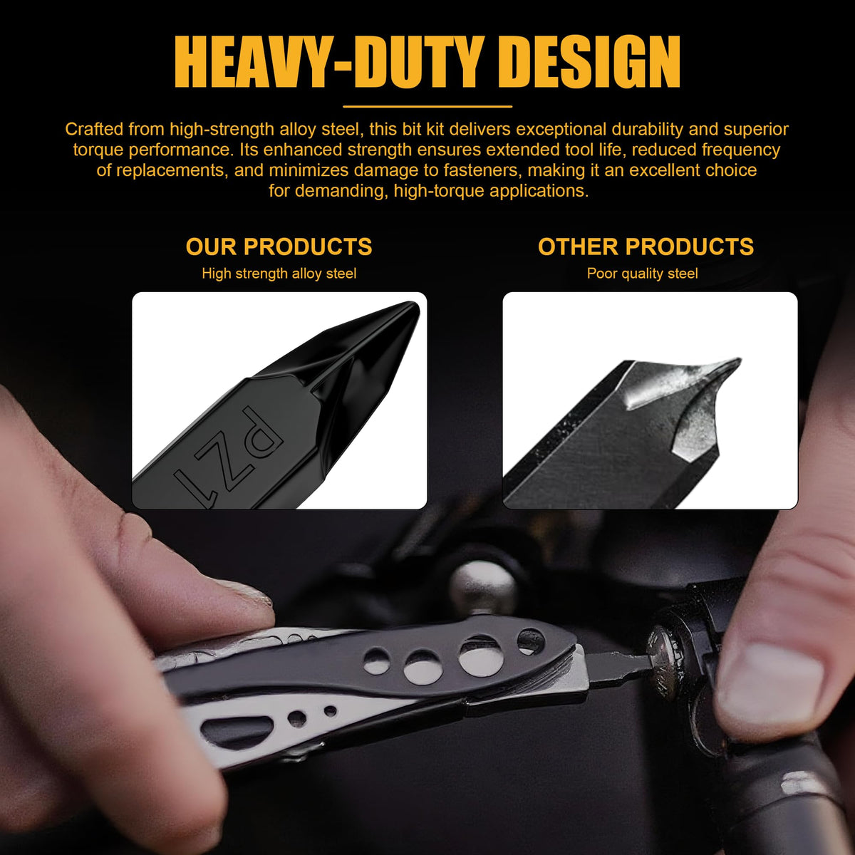 WSSODHK Bit-Kit sheath showing clearly labeled sizes for quick selection.