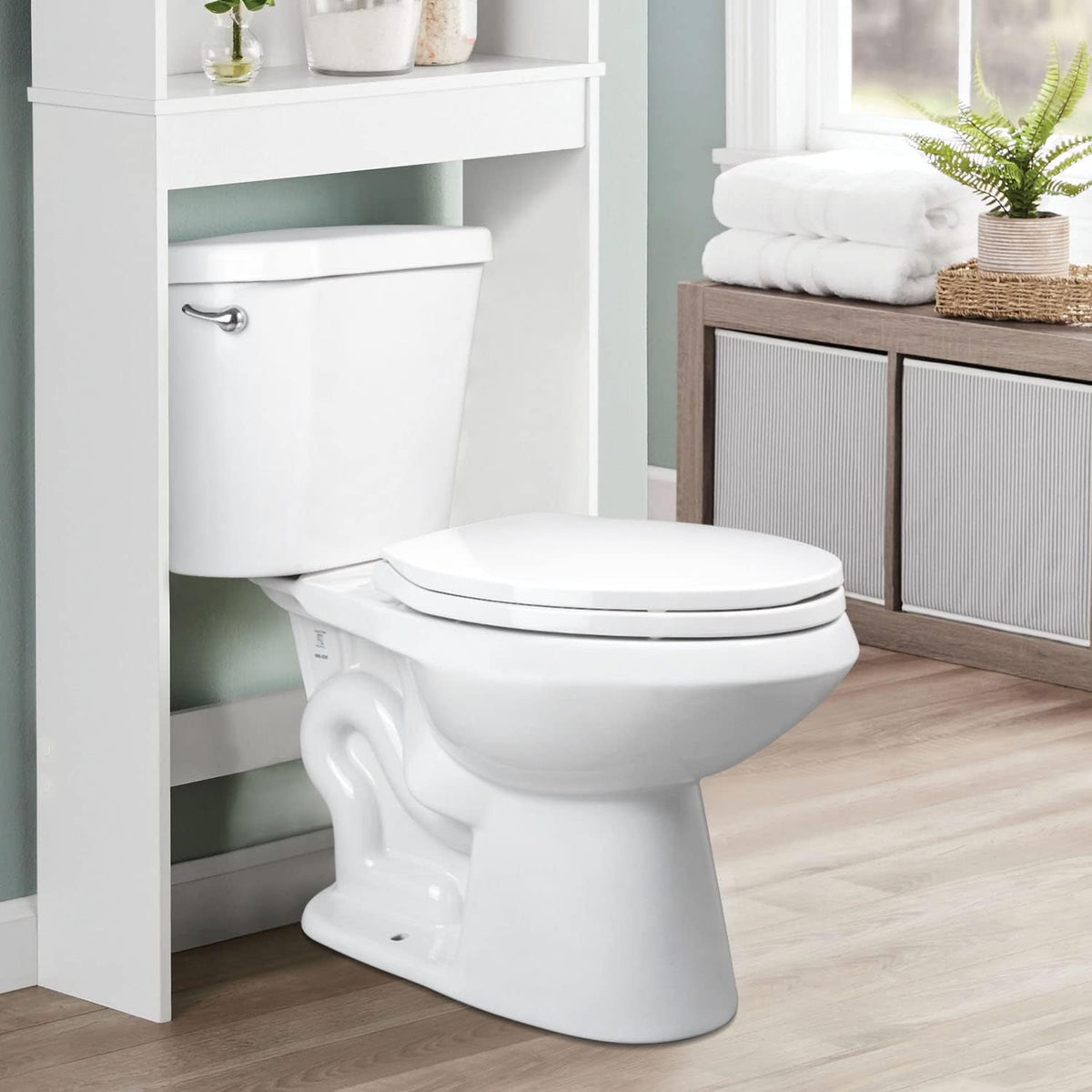 WSSROGY four non-slip bumpers keep the seat stable and wobble-free.
