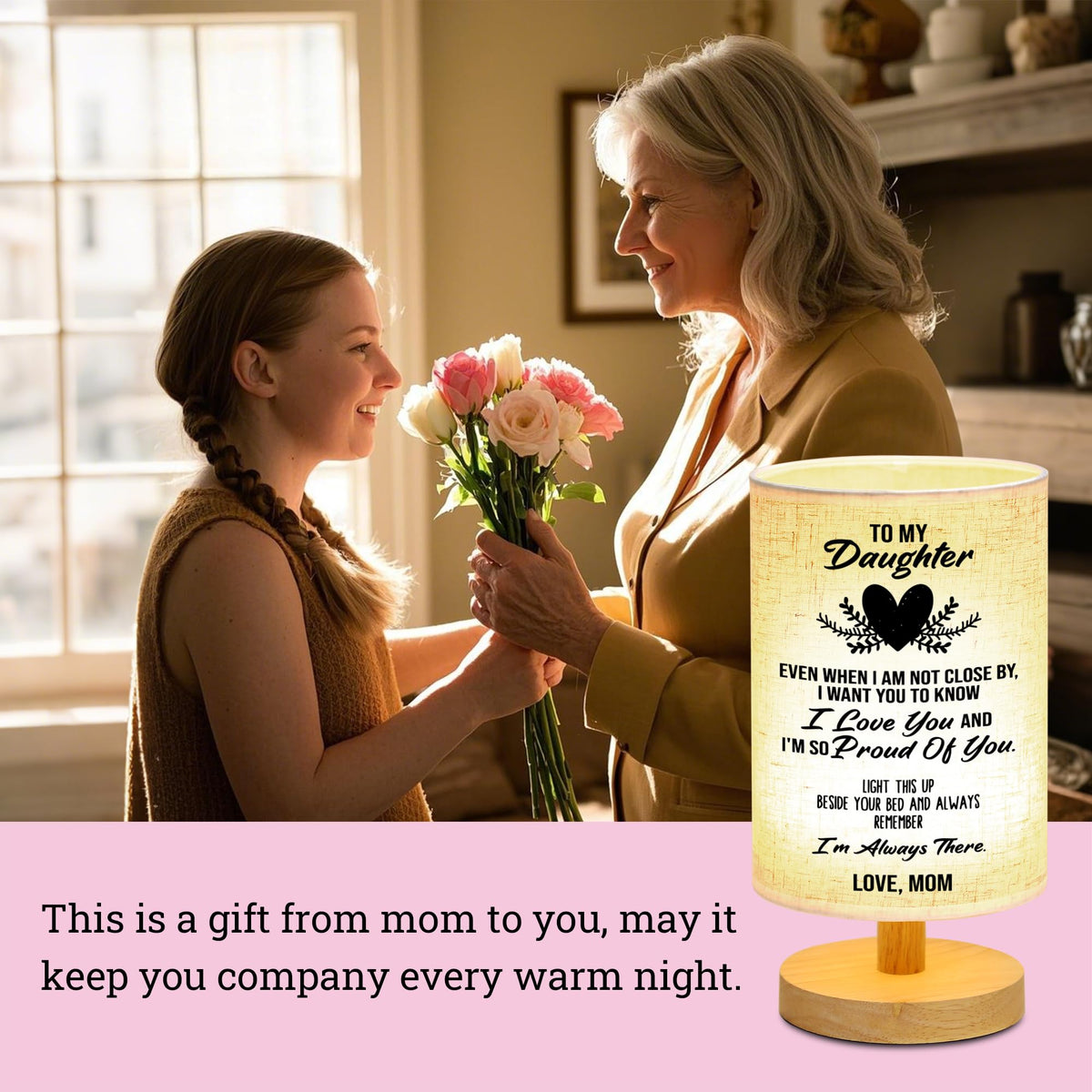 WSYEAR soft glow bedside light creates a calm reading ambiance.
