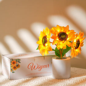 WSYEAR bedroom decor lamp creates a calming glow and warm ambiance.