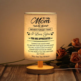 WSYEAR table lamp for mom gift with warm glow on bedside table