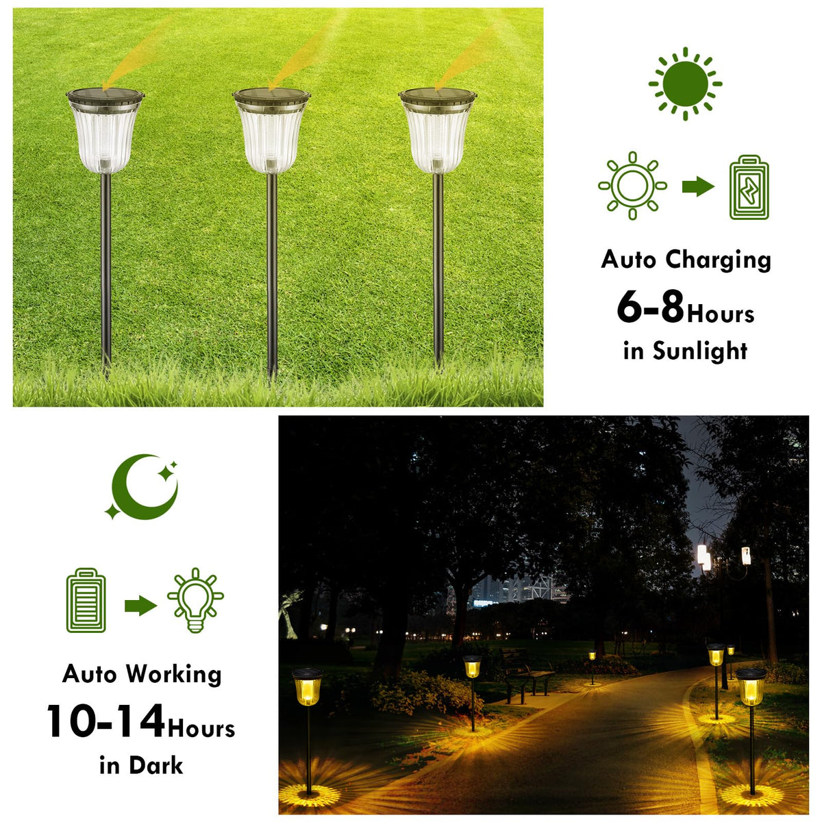 WTGEGF dual-mode light offers white and warm white ambiance for any mood.