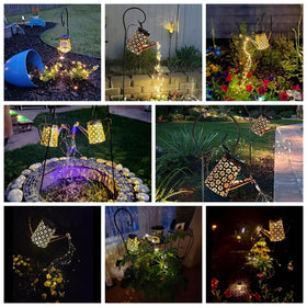 WTREEW porch landscape solar light enhances curb appeal and safety