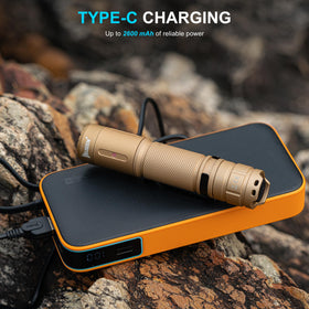 WUBEN C3 aircraft-grade aluminum body for rugged durability.