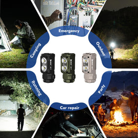 WUBEN E7 battery indicator light for at-a-glance status