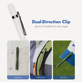 WUBEN PL01 ultra-compact pocket design fits any kit.