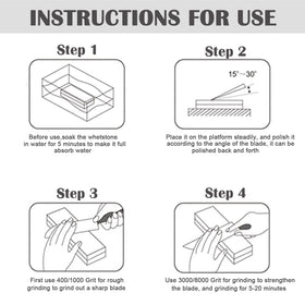 Wucgea cut-resistant gloves protect hands while sharpening.