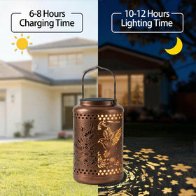 WUEAOA porch hanging lantern adds subtle ambience after dark