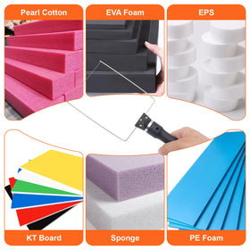 WUHFFA hot wire assembly showing quick heat-up for ready-to-cut sessions
