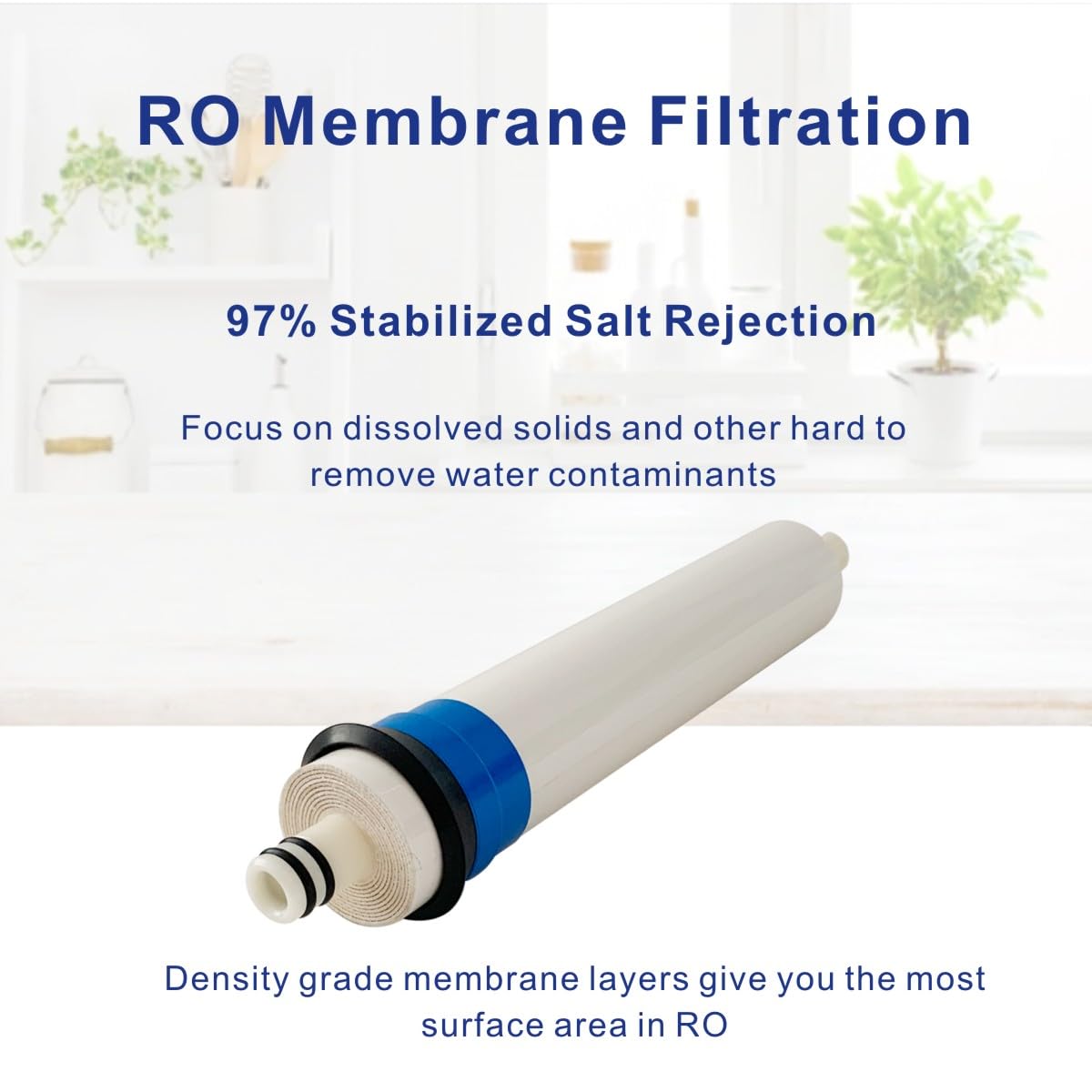 WUHUFILTRA split sediment coconut carbon block filter for balanced polishing.