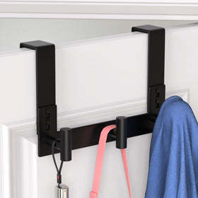 WUIVIUT coat rack over door holds coats and towels neatly