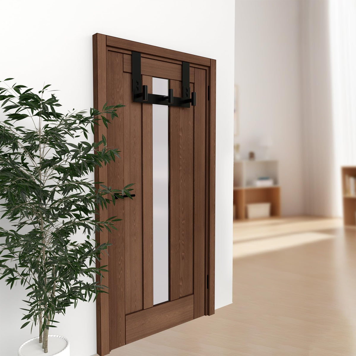 WUIVIUT protective sponge pad shields doors from marks and residue-free removal