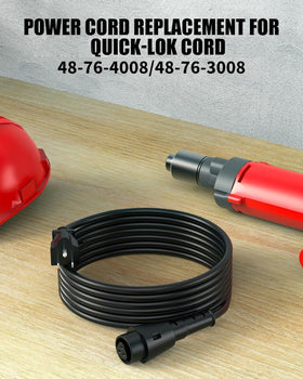 WUKUR Quik-Lok cord fully extended to 16.5 ft length