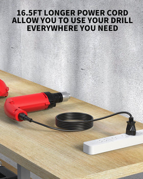 WUKUR Quik-Lok cord being detached from a tool