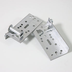 Wulankd 2-pack bottom brackets for residential sectional doors