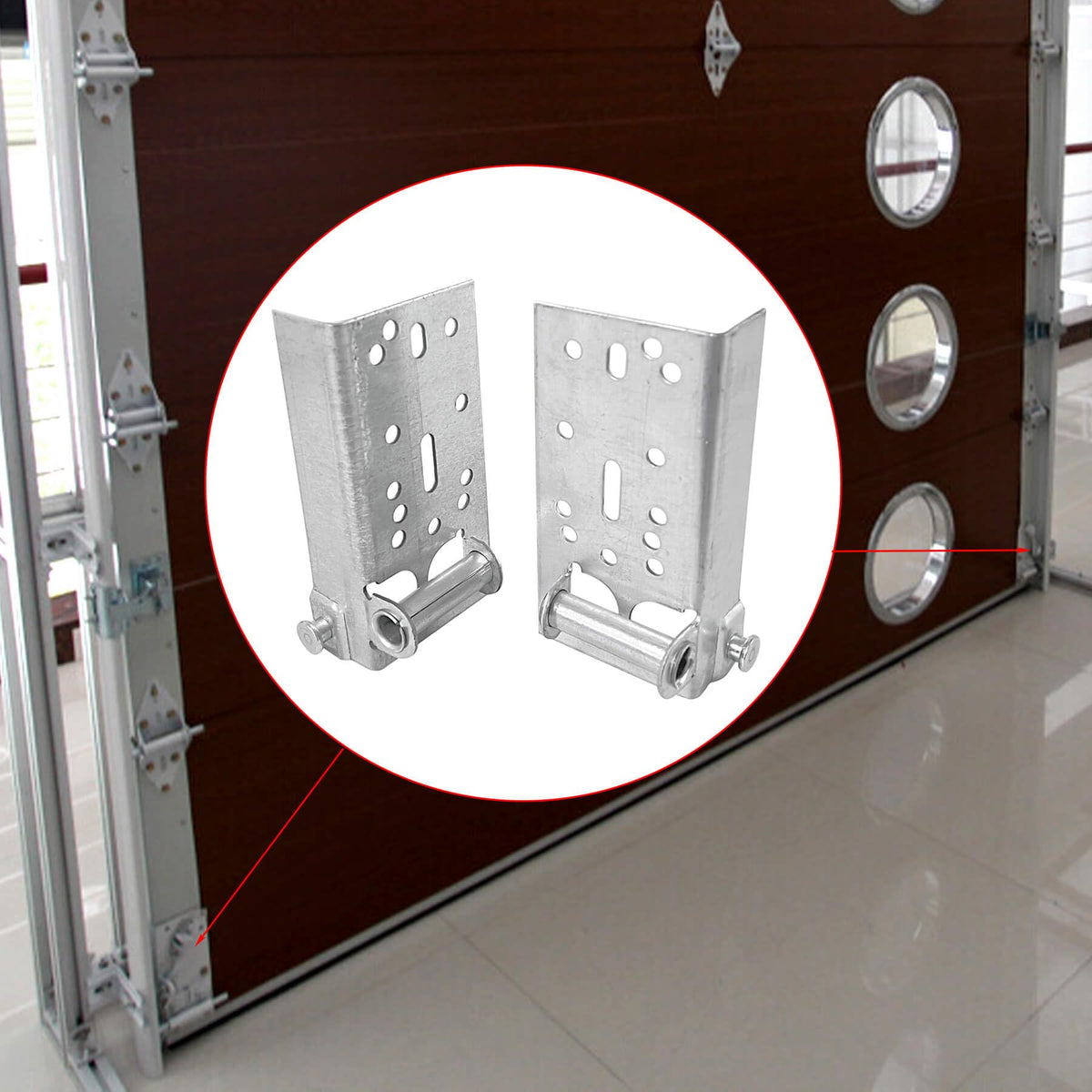 Wulankd galvanized 13 gauge steel brackets resist corrosion