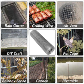 WURJHSONG hardware cloth for under eaves and gutter protection