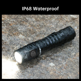 Wurkkos FC11C 90 CRI LED renders colors accurately for details