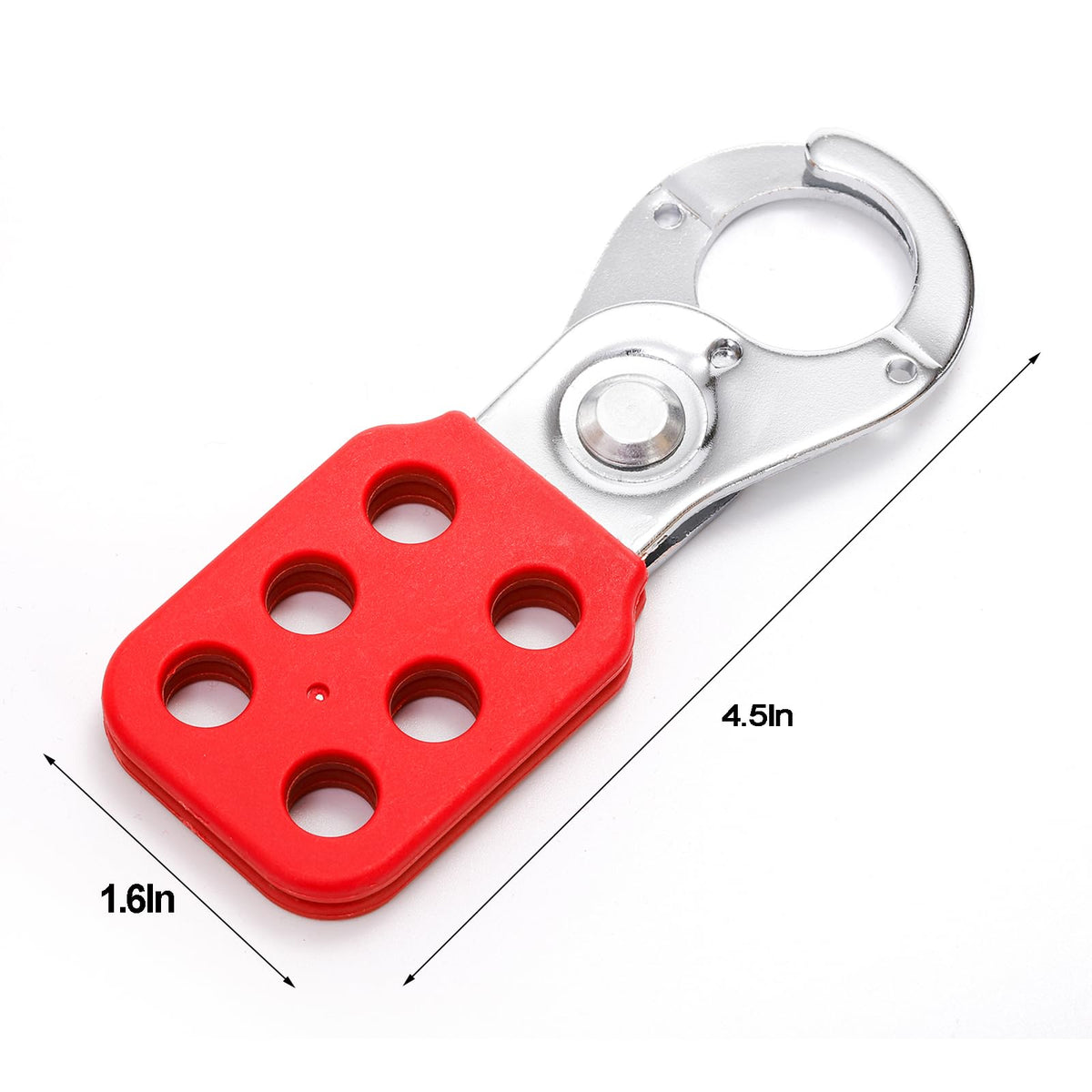 WUWEOT lockout hasp with plasticized insulated handle for safety