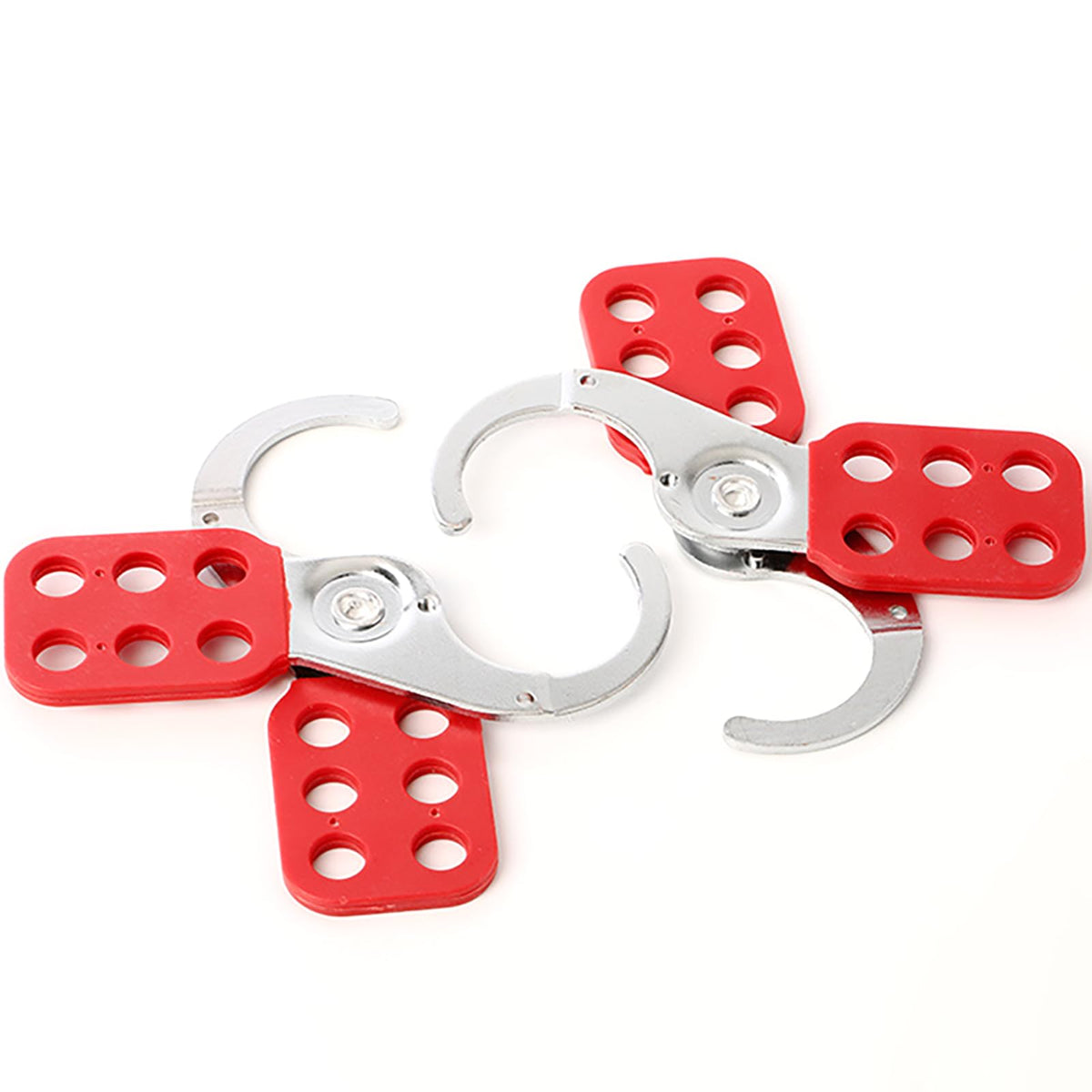 WUWEOT lockout hasp with non-conductive handle for safer energized work