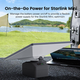 WXPSKY Starlink Mini Battery Pack dimensions and weight for travel planning