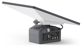 WXPSKY Starlink Mini Battery Pack front view showing compact portable power for outdoor use