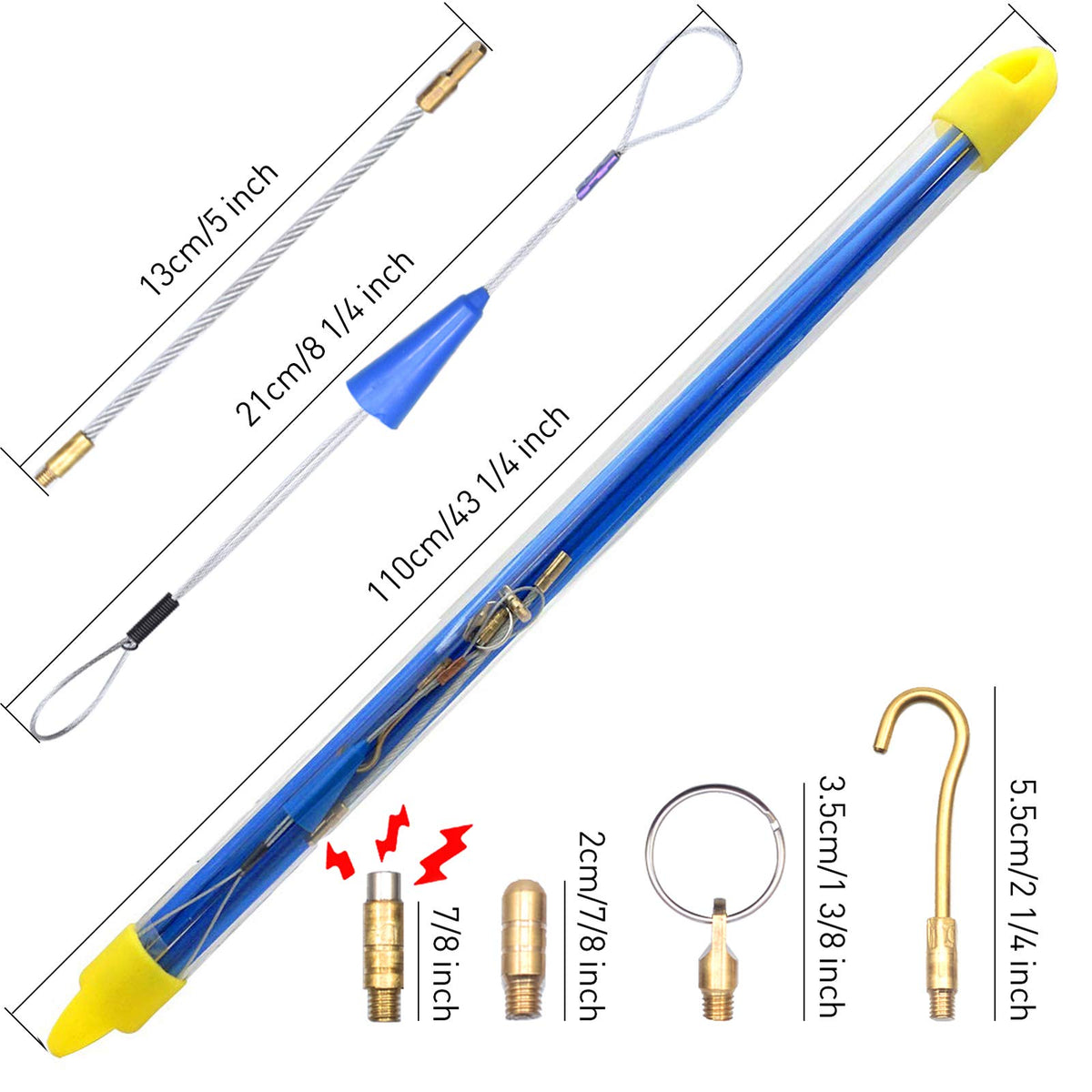 WXTOOLS M5 screw-thread connection provides strong rod joins