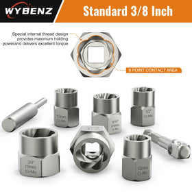 WYBENZ chrome-molybdenum steel construction ensures durability under high-torque use.