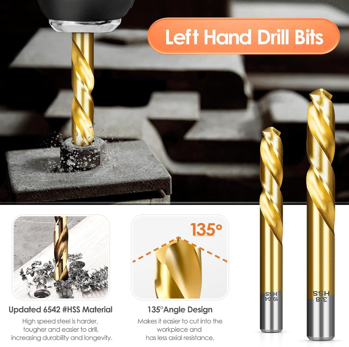 WYBENZ engraved sizes simplify quick identification on site.
