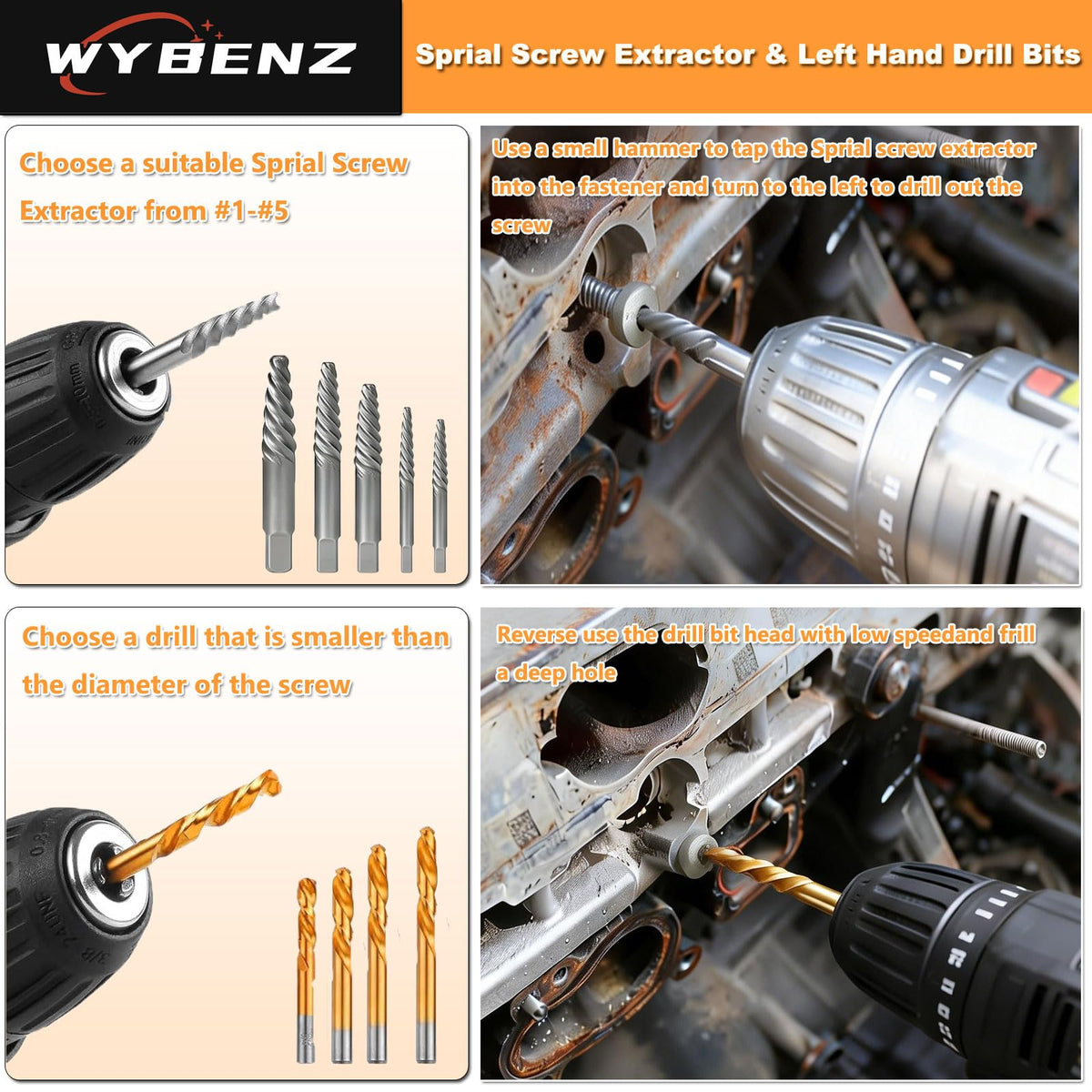WYBENZ storage box keeps components organized and ready.