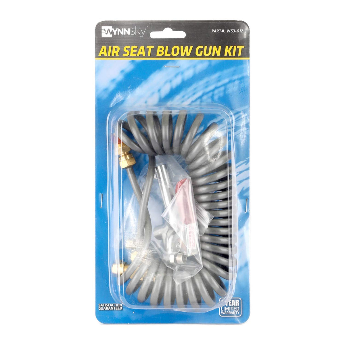 WYNNsky one-year warranty for the blow gun kit