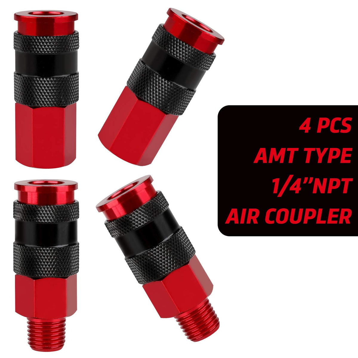 WYNNsky quarter-inch MNPT universal coupler for durable tool links.