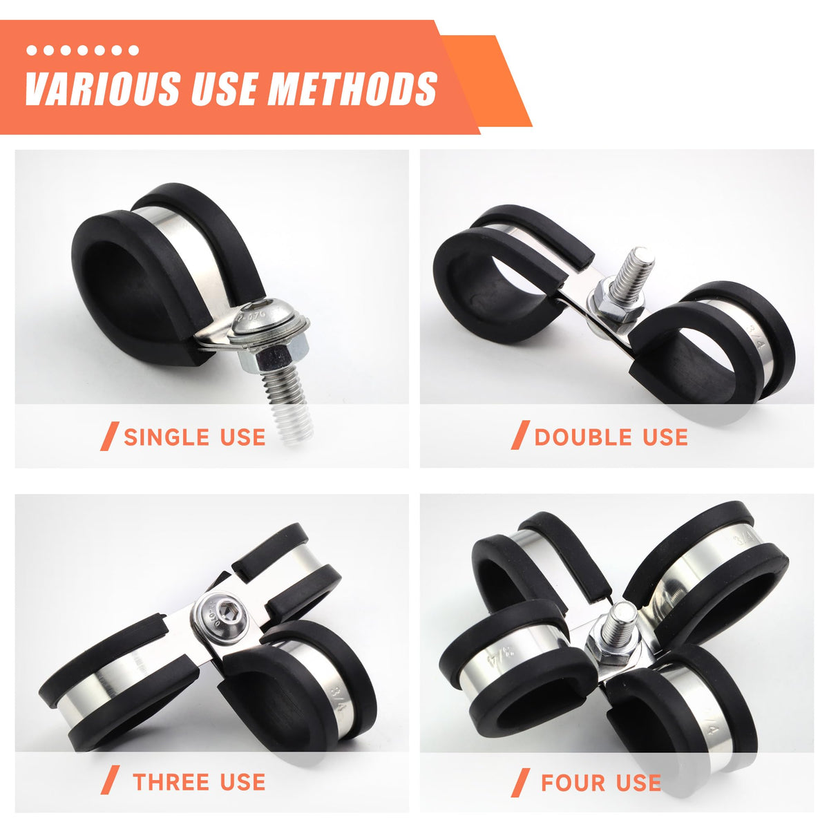WYSIWYKA clamps suitable for automotive, marine, and household projects
