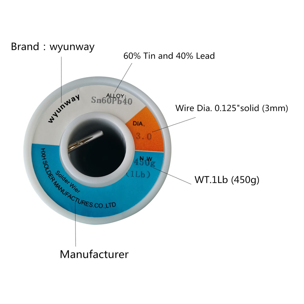Solder puddle forms easily with Wyunway, reducing smoke during use.