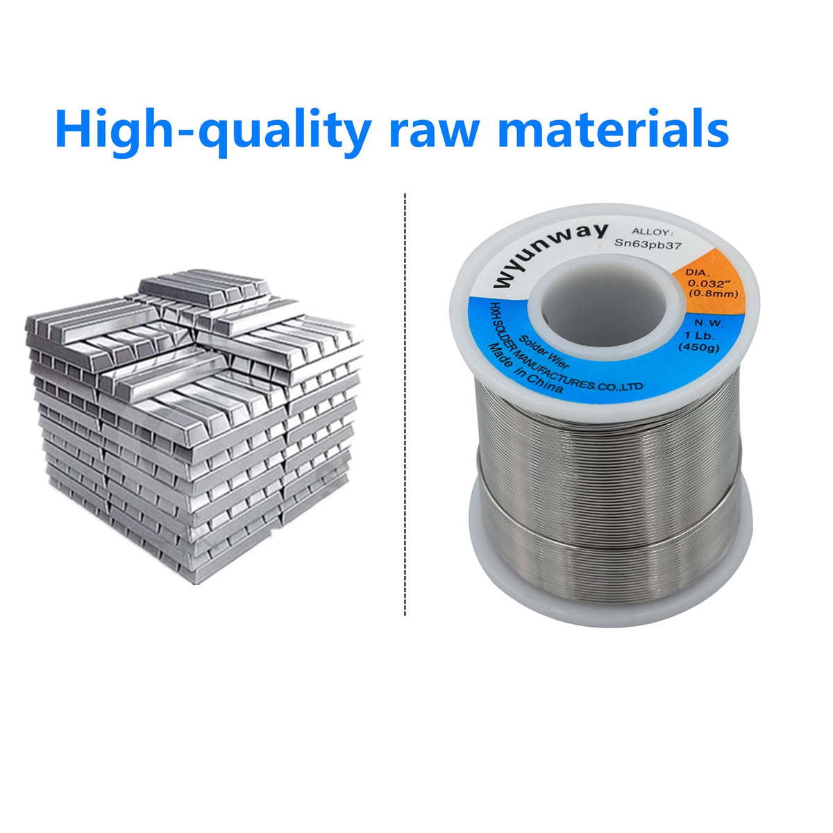 0.8 mm diameter offers precise control for PCB work.