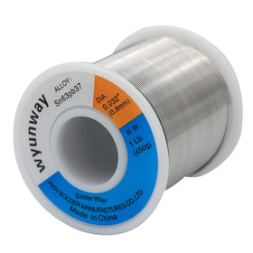 Wyunway prefluxed rosin-core wire ready for use.