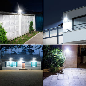 WYWNA IP66 solar street lights offering weatherproof outdoor performance.