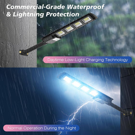 Wywna lights illuminate walkways and patios for safe evenings.