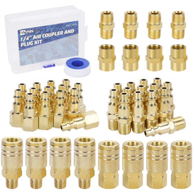 WYNNsky 1/4 MNPT couplers for quick air hose connections