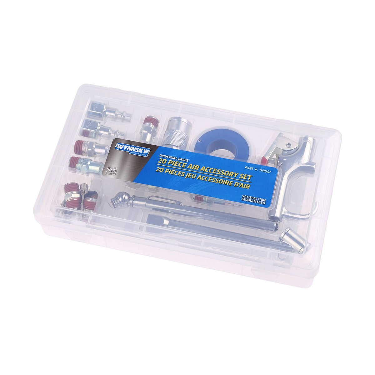 WYNNsky ball chuck supports versatile inflation and deflation tasks.
