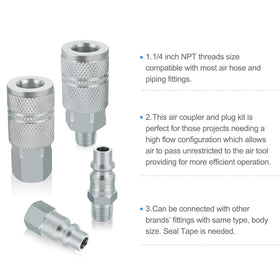 WYNNsky heat-treated steel plug provides corrosion resistance and extended life.