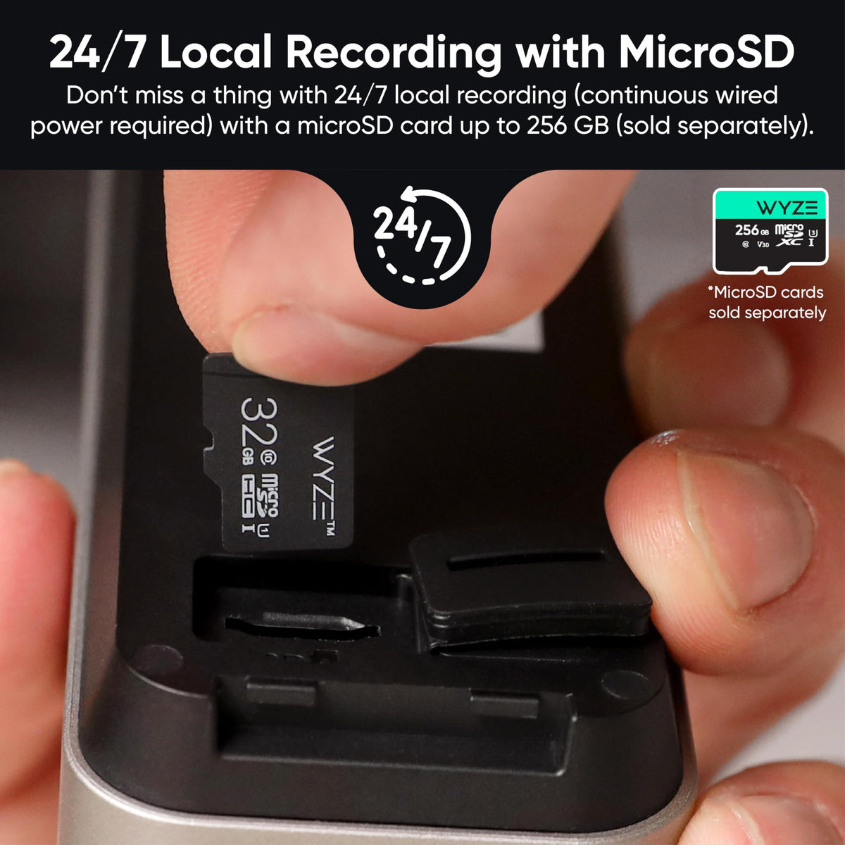 Wyze Battery Video Doorbell's easy install with included mounting hardware.