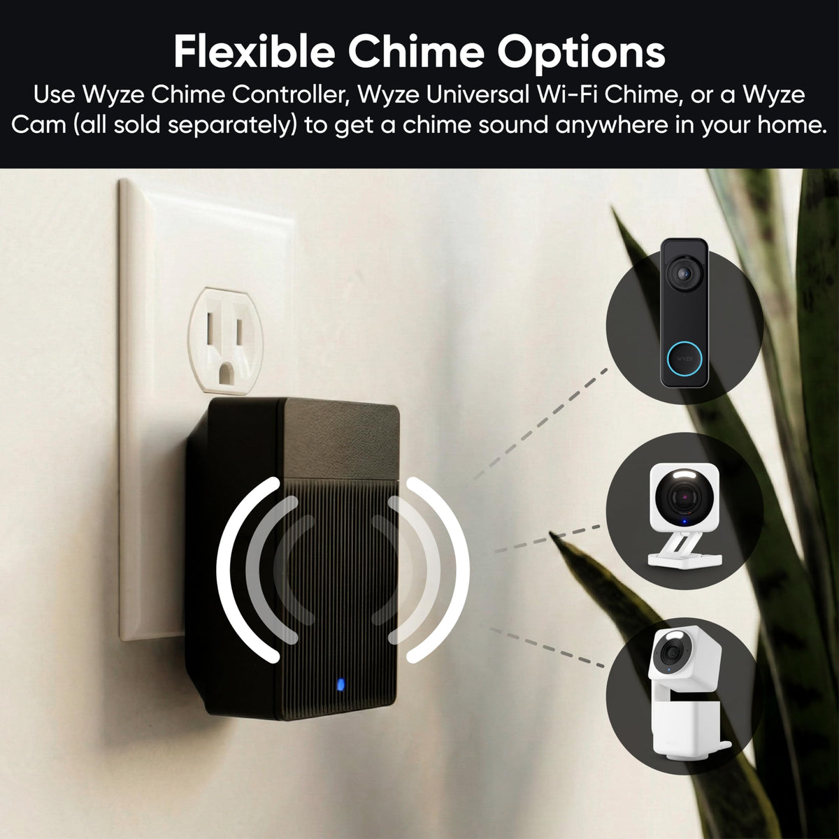 Wyze quick install with Bluetooth setup and included mounting plates.
